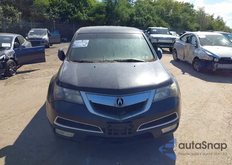 2012 Acura Mdx из США, поврежденный, VIN 2HNYD2H20CH538507